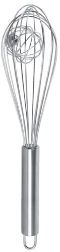 Frusta da cucina in acciaio inox con sfera oscillante, 26 cm