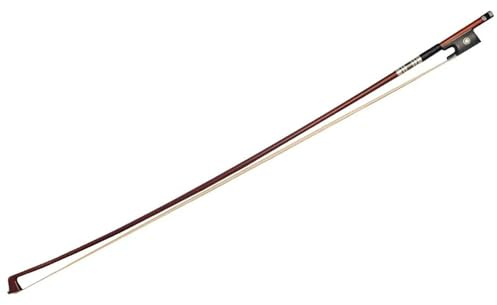 Violín Partes De Repuest Arco De Violín 4/4 Híbrido De Fibra De Carbono Con Piel De Pernambuco Y Rana De Ébano Piezas Y Accesorios Para Violín