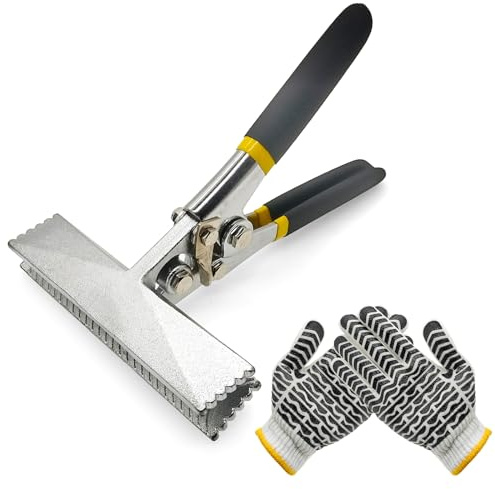 6in Hand Seamer Straight Jaw Sheet Metal Bender 6 inch Straight Jaw Sheet Metal Seamer Tool For Bending Seaming Flattening Metal