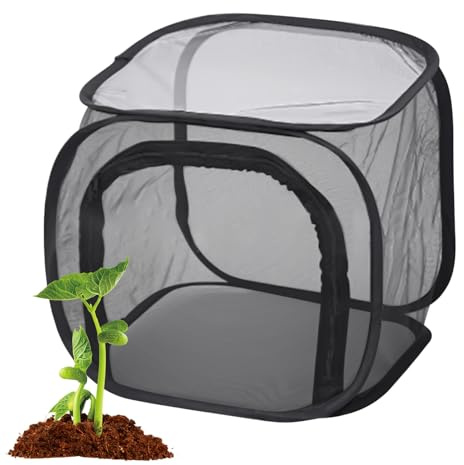 Serre Mesh, Protection des Pliable, Protection de Jardin Cage Transparente pour Balcon Légumes Fruits Myrtille Arbustes Orangeries