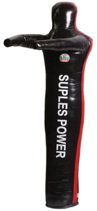 Suples Dummy *Power (Stump) Vinyl (L, 78-85 lbs, 68 in) (Wrestling, Grappling, MMA, jiu Jitsu, Judo, BJJ, Throws)
