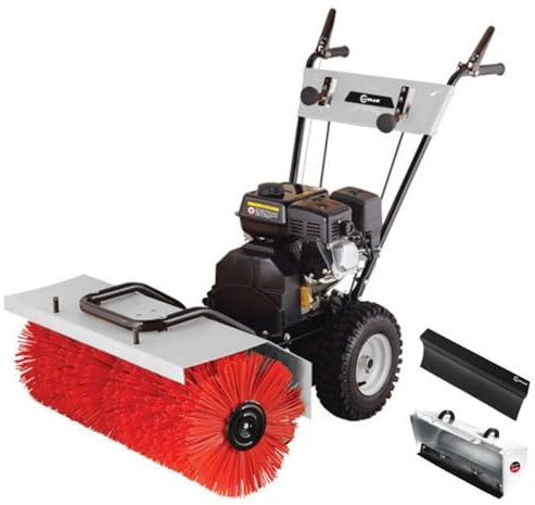 Lumag KM600N Spazzatrice e Fresa per Neve con Collettore e Lama da Neve