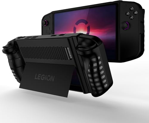 TGDPLUE Protector Case Compatible with Lenovo Legion Go 8.8 2023 Handhled Console,Legion Go Accessories Soft TPU Cover Case with Ergonomic Grip,Anti-Scratch(Black)
