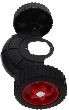 BEBEMOKO Sackkarrenräder für Rasenmäher Mäher Ersatzräder Robuste und Stabile Ausführung