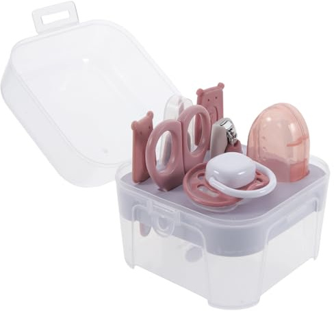 ibasenice Cortaúñas Para Cortaúñas Para Recién Nacidos Herramienta De Cuidado De Uñas Para Cuidado De Uñas Para Bebés Kit De Tijeras Para