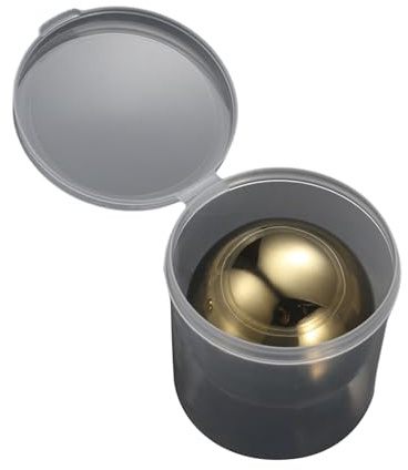 Qaonsciug Premium Ice Freezing Ball 304 Acciaio inossidabile Sfera Design Home Pub Essenziale Tenere Bevanda Fredda Senza Innaffiare Whisky Pietra di Raffreddamento Acciaio Antiruggine