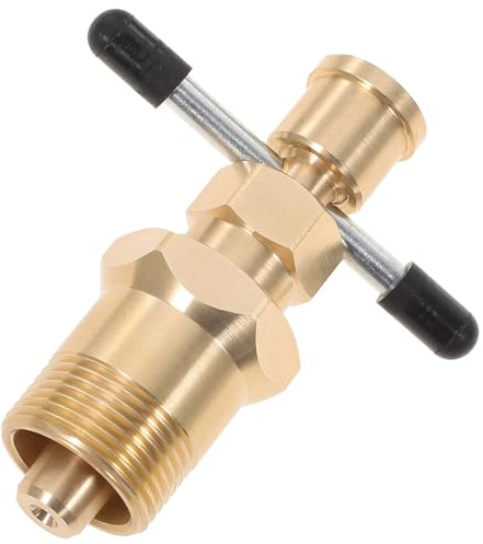 Alipis Extracteur de Virole 15 Mm 22 Mm en Laiton Massif, Outil de Retrait pour Raccords à Compression, Extracteur de Manchon de Compression Solide, Outil de Plomberie Pratique