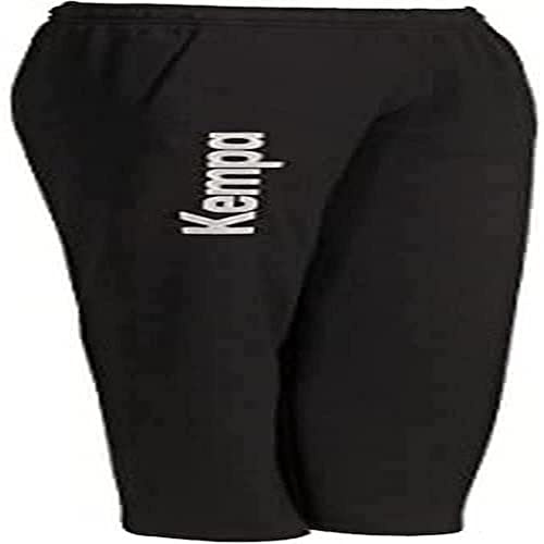 Kempa Torwart-Hose für Handball-Spieler, Torhüter-Hose, Sporthose für Handball-Torhüter, Unisex für Herren, Damen, Jugendliche, Kinder, schwarz, XL