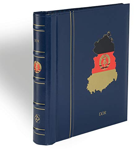 Leuchtturm - Album per francobolli Perfect DP, in Classic Design DDR 1970-1979, colore: Blu