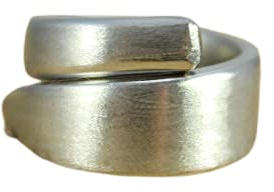 Besteckschmuck Ring, ca. 57 (18) Ring aus Besteck