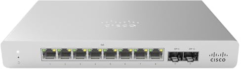 Cisco Meraki MS120-8LP Managed L2 Gigabit Ethernet (10/100/1000) Power over Ethernet (PoE) Grey