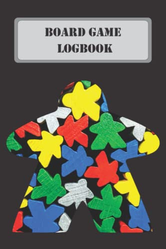 Board Game Logbook: Specialized book for logging your game play data and keeping a journal of your hobby gaming journey