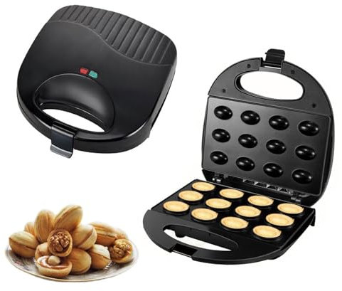 jlceh Machine à gâteau aux noix, machine à gâteau électrique aux noix | Machine électrique pour gâteaux aux noix,Grille-pour petit-déjeuner, four pour, collations et biscuits
