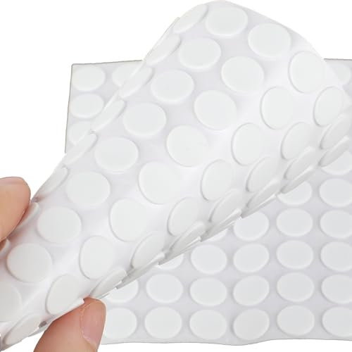 261Stück Schaumstoff Gleiter, Schaumstoff Gummifüße Selbstklebend Filzblatt Runde Rechteckige Möbelstopper Rutschhemmer Filztüren Schaumfilzgleiter für Möbelfüße Stuhlbeine, Sofas