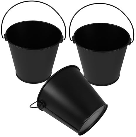 IWOWHERO 3pièces Seau à Graisse pour Barbecue Collecteur Excès Huile Graisse Pratique Et Portable pour Usage Extérieur