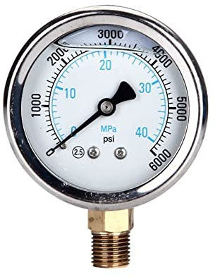 Accessoires Universels De Pulvérisateur De Manomètre De Joint De Pièce en T De Pulvérisateur sans Air À Haute Pression Appropriés À La Peinture De Titan De Grao Wagner,Nettoyeur Haute Pression sans f