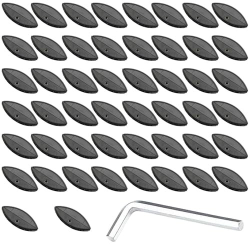 LfrXtra Home Improvement,50Pcs Plywood Fastener Biscuit Joiner Tenons Tool Woodworking Invisible Connector Disassembly and Assembly Part