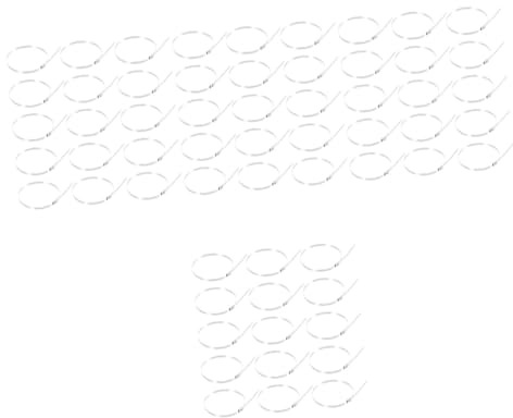 ABOOFAN 400pcs Chain Link Fence Chain Link Fence Slats Metal Zip Tie Garden Wire Fencing Outdoor Zip Ties