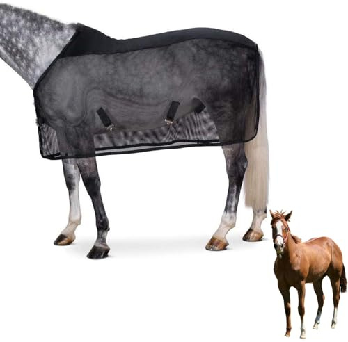 Malla mosquitera para caballo