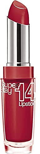 Maybelline New York Make-Up Lippenstift Superstay 14h Lipstick Non-Stop Red/Sattes Rot mit 14 Stunden Halt, 1 x 3,5 g