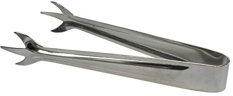 Chabrias Ltd 7 Ice Tongs – Stainless Steel Sweet Tongs for Ice Buckets, Bars, and Parties (1)