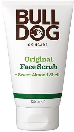 BULLDOG SKINCARE - Scrub Viso Originale Uomo Esfoliante Guscio di Mandorla Scrub 125 ml