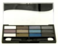 Lidschatten, Make-up-Palette 12 dunkelblaue und graue Farben, 12 gr