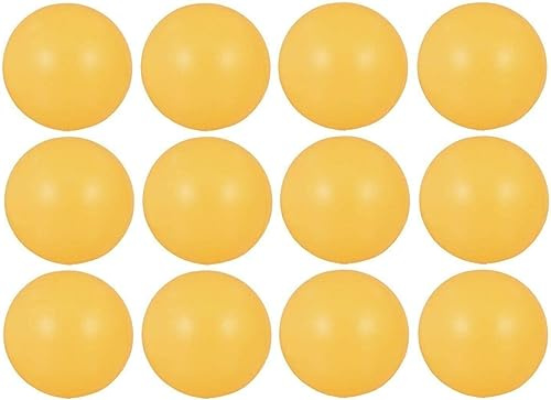 Sportline ® Pack of 12 Ping Pong Table Tennis Balls (ABS Material) - Orange