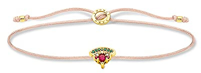 THOMAS SABO Damen Armband Gold Little Secrets Wassermelone 925 Sterlingsilber LS126-488-7-L20V