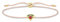 THOMAS SABO Damen Armband Gold Little Secrets Wassermelone 925 Sterlingsilber LS126-488-7-L20V