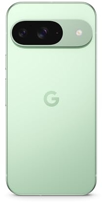 Google Pixel 9 - Unlocked Android Smartphone with Gemini, Advanced Camera, 24-Hour Battery, and 6.3 Actua Display - Wintergreen, 128GB (Renewed)