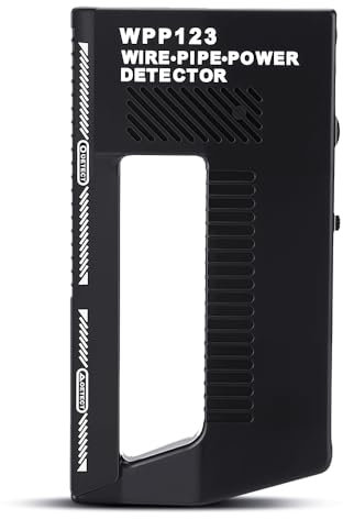 Detector de energía de tubería de alambre, detector de metales Wpp123, escáner de pared, cable de CA de alta sensibilidad, ajustable, escáner de pared multifunción (1 unidad)