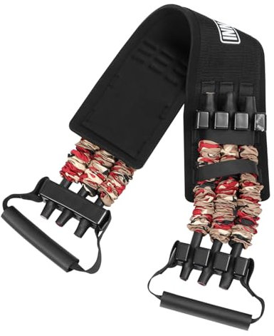 TOYANDONA Extractor De Pecho Cuerda para Expandir El Pecho Banda Elástica De Resistencia Bandas Elásticas para Press De Banca Asas Ergonómicas