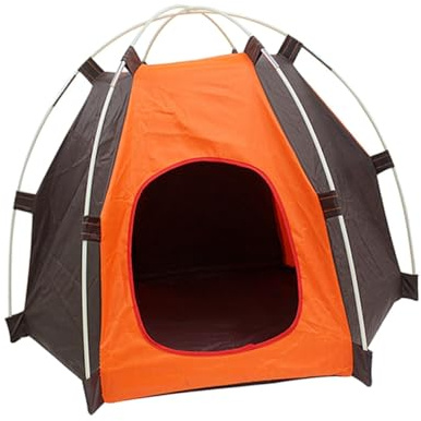 WOONEKY Tienda Plegable para Mascotas Resistentes Al Agua Casa Portátil para Perros y Gatos Pequeños Cama Móvil Interior y Exterior con Oxford Duradera y Ventilación Segura