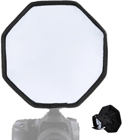 -diffusor: Nylon, 7,87 Speedlight Enhetlig Ljusfördelning | Universal | Handhållen Belysningstillbehör, Reflektor För Kameran För Porträtt, Fotografering I
