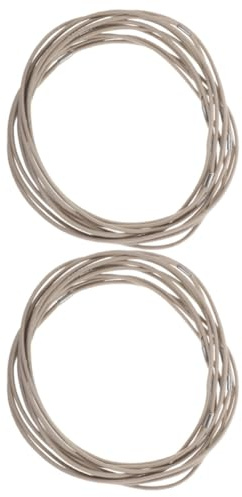 GRIRIW 20 Pezzi Fasce Elastiche in Gomma Antivibrazione per Supporto Microfono, Elastiche e Facili da Usare, Accessori per Microfono Clip di Fissaggio