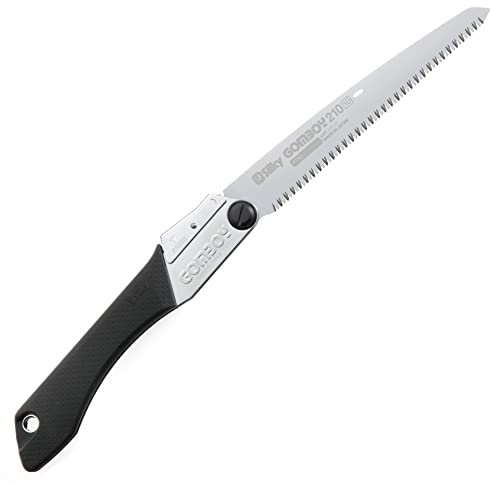 Silky Folding Landscaping Hand Saw GOMBOY 210 Medium Teeth 121-21 (japan import)