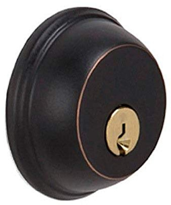 SCHLAGE LOCK CO B62N716 Double Cylinder Deadbolt, Bronze