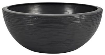 Vasque Graphit grise - Ø 40 x 16.5cm 14.9L - EDA Plastique