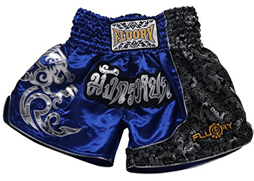 Fluory Kampfshorts für Muay Thai, MMA-Shorts, Trainingsbekleidung, Cage-Fight, Grappling, Kampfsport, Kickboxen.