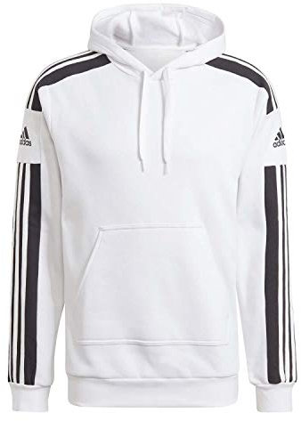 adidas Herren Squadra 21 Sweat Hoodie, White, XS