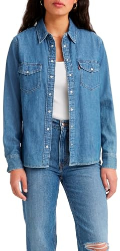 Levi's Femme Iconic Western Chemise à Bouton Bas, Going Steady 5, XS