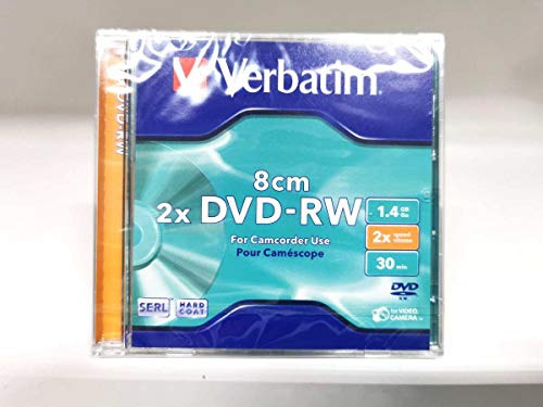 VERBATIM DVD-RW 1.4 Go – Lot de 1