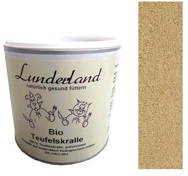 Lunderland - Garra de diablo orgánica, 100 g, 1 unidad (1 x 100 g)