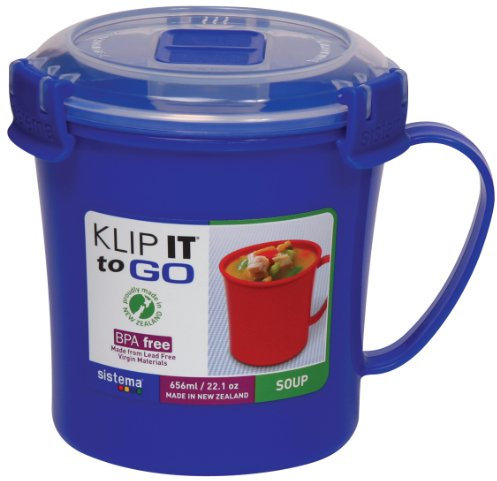 (One Piece ) Soup Mug- Soup Mug To Go From Sistema (Part Number 21107) by Sistema