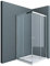 Sogood 70x90cm Eckeinstieg Duschkabine Schiebetür Duschabtrennung Inklusive Duschwanne Klarglas Eckdusche 6mm ESG Glas Höhe 190cm Rav16K