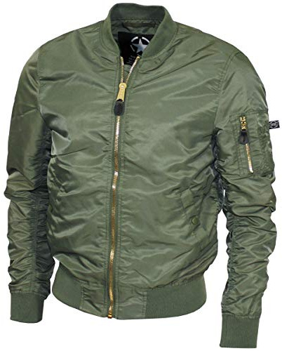 MFH Chaqueta US Airforce MA1 - OD Green tamaño 3XL