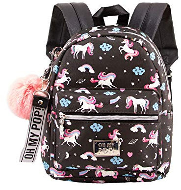 Oh My Pop! Unisex – Kinder Fashion (Klein) Rucksack, Multicolour, Einheitsgröße EU