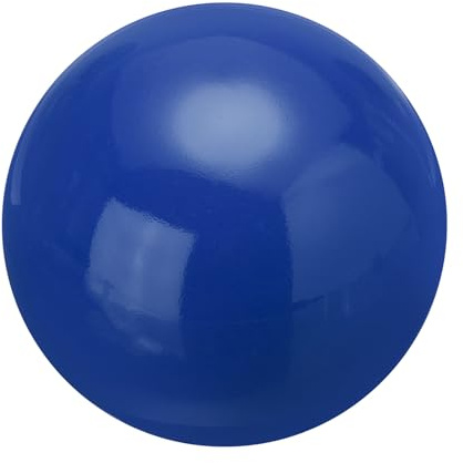 QUARKZMAN Boule de Décoration Globe Gazing 3,5 Pouces 90 mm Réflecteur Sphère de Jardin Polie Boule Creuse en Acier Inoxydable sans Soudure, Boule Miroir Lisse, Bleu Foncé