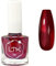 Red Pearl Nail Polish - Wine Pearlescent Burgundy Varnish - Long Lasting Chip Resistant & Quick Drying for DIY Nail Art Manicure at Home